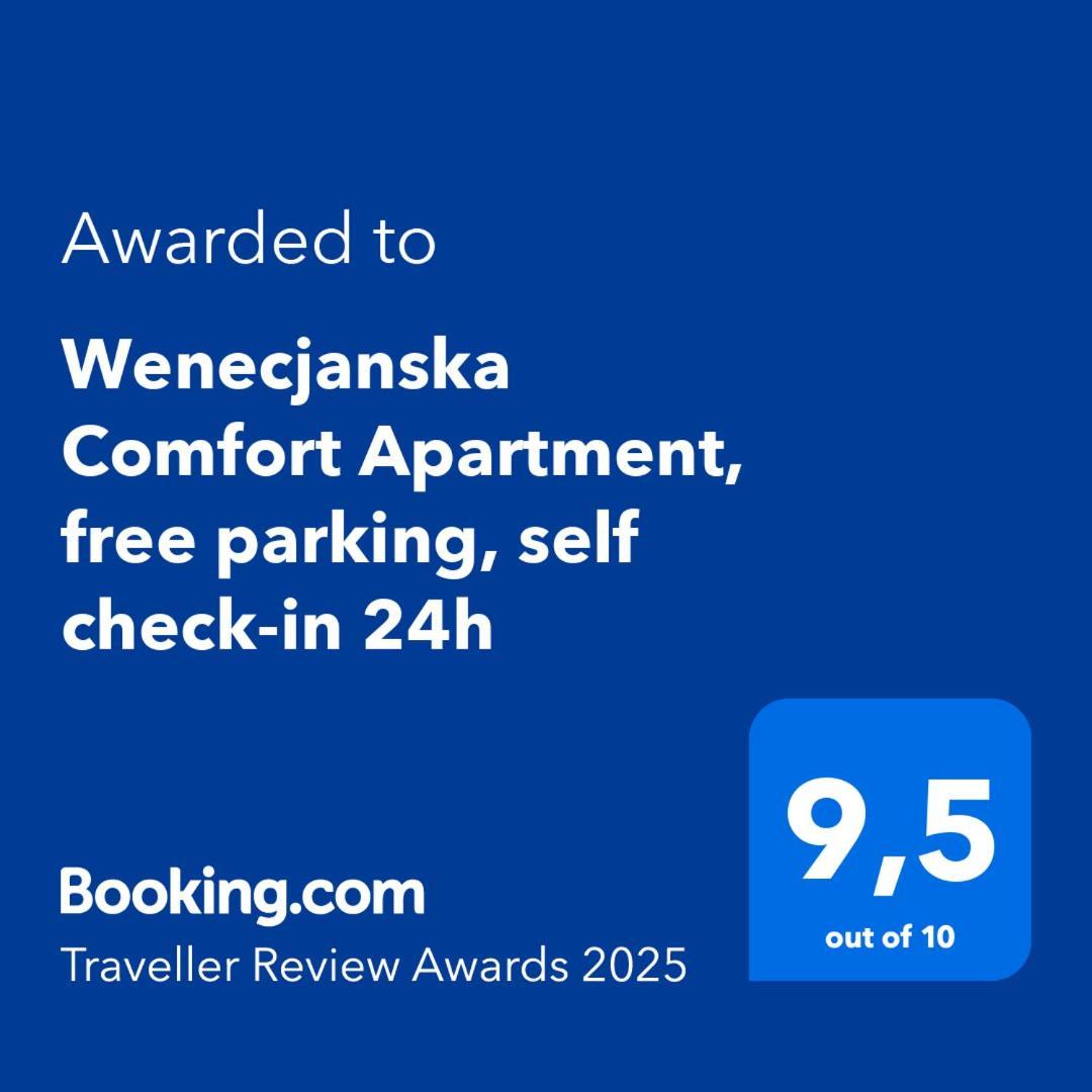 Wenecjanska Comfort Apartment, Free Parking, Self Check-In 24H Poznan Exterior photo